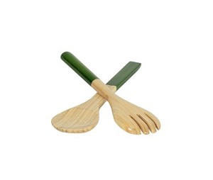 Salad Server Set Grass Green 